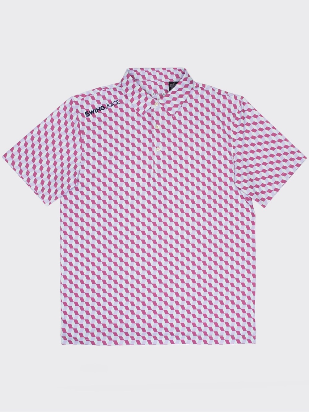 Men's medium EUC Swing Juice golf polo Memphis Milano
